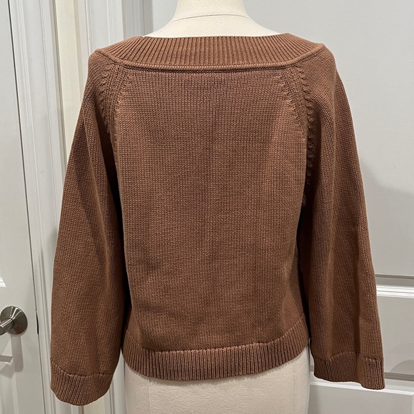 J. Crew relaxed sleeve Boatneck Beach sweater‎ 100% cotton - Picture 5 of 15